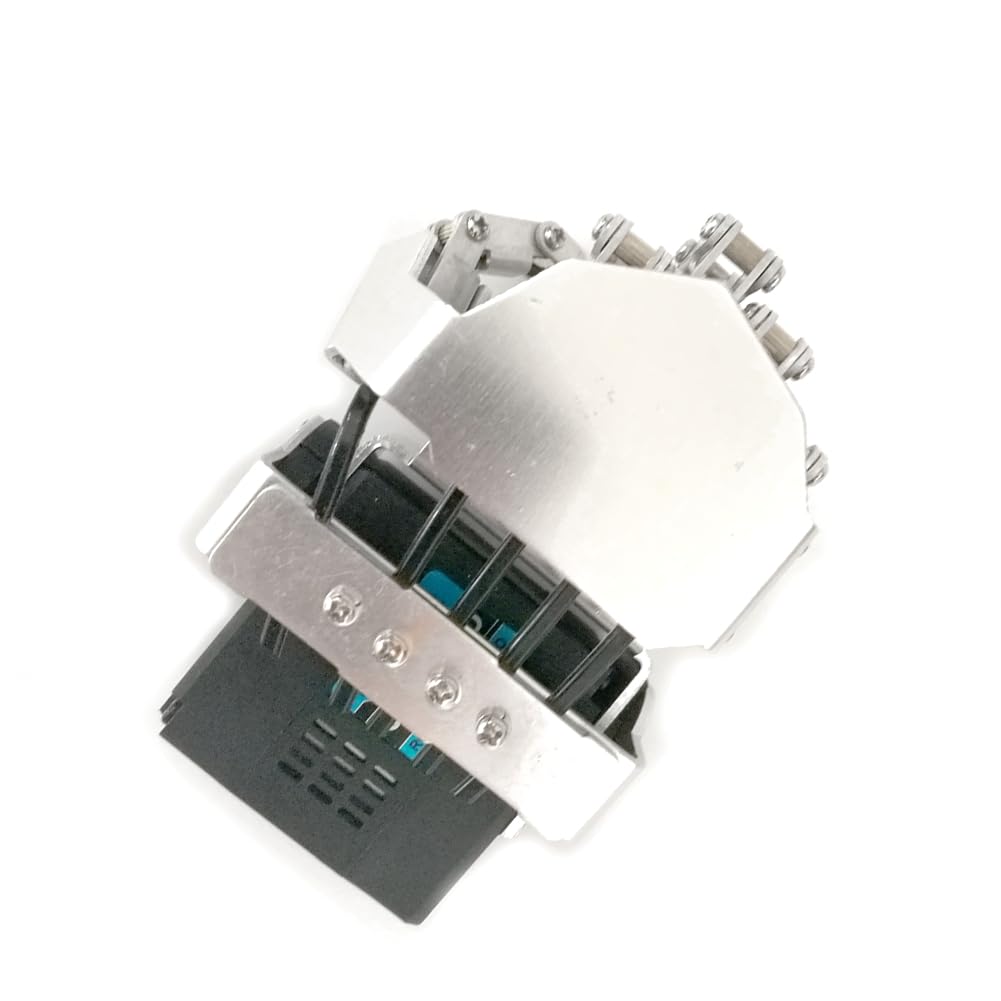 Robot Mano Cinque Braccio Manipolatore in Metallo Mano per Robot Umanoide Kit DIY