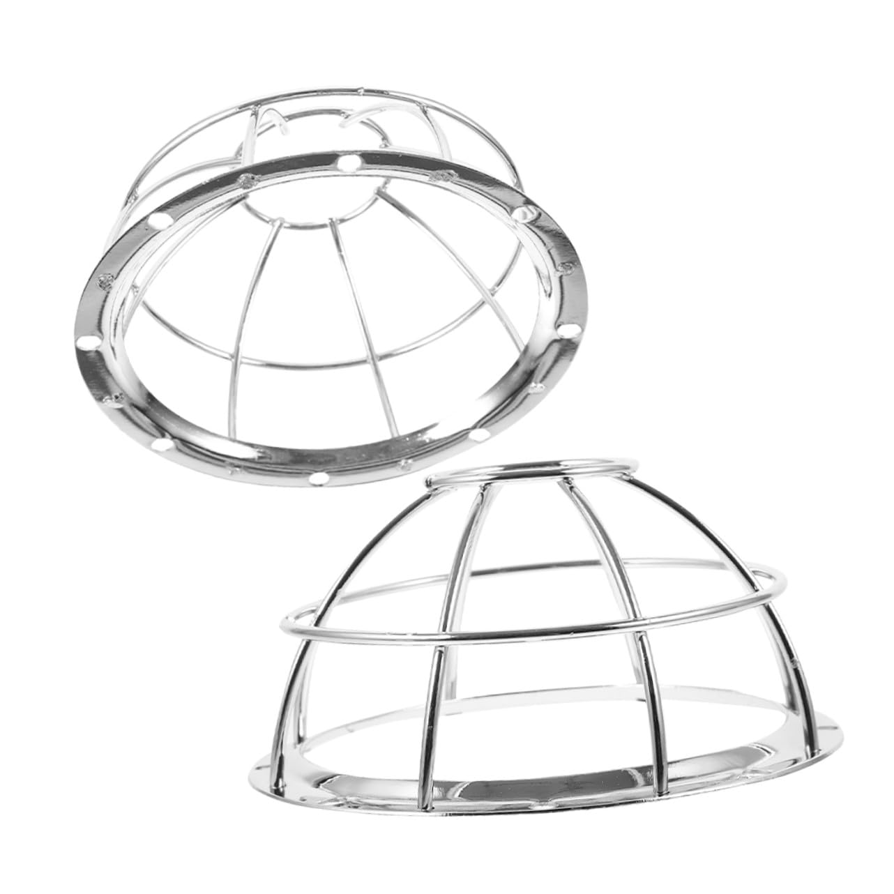 8 Piezas Protector de Detector de de Acero Inoxidable Resistente para de Malla Protectora Hueca para Alarmas de Hogar y Oficina