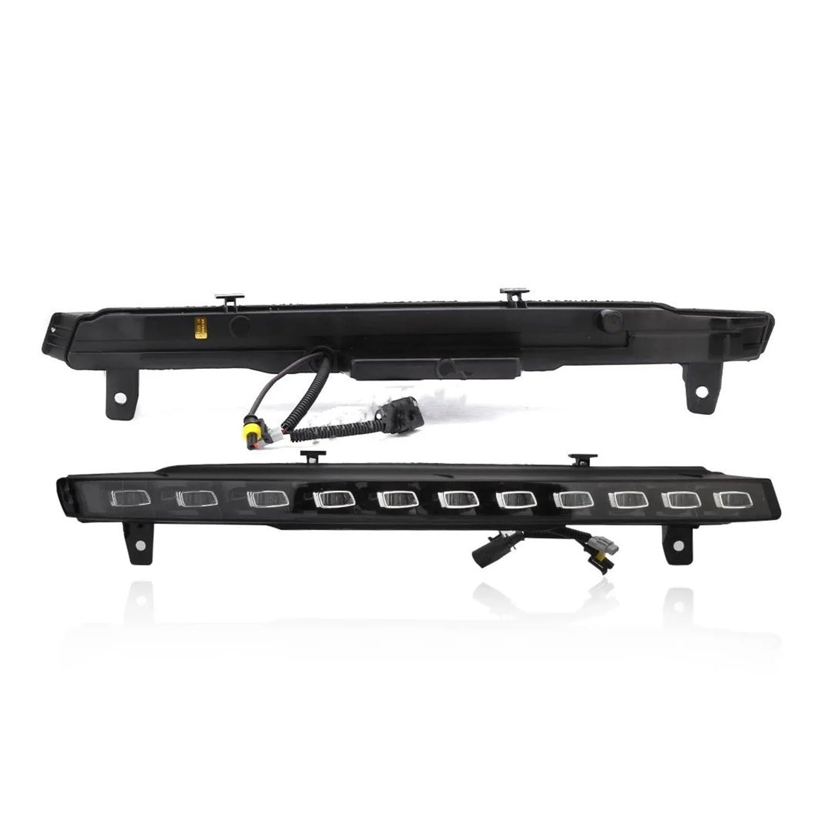 Luz LED De Circulación Diurna Para Q7 2010 2011 2012 2013 2014 2015 Dinámica Amarilla Intermitente DRL Impermeable 12 V Antiniebla Intermitentes Laterales Para Automóviles