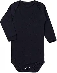 Body para Bebê Manga Longa Em Suedine Básico Até 12 Meses Loja Era Uma Vez