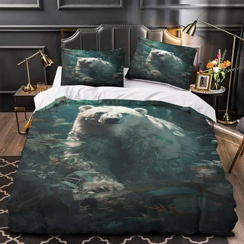 Housse de couette anti-allergique super king size ultra douce - 4