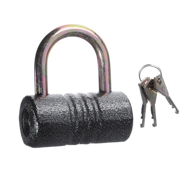 Iron Pad Lock – 82 mm Waterproof & Anti-Rust Brass Core Lock with 5 Keys for Home, Shed, Warehouse & Outdoor Security-image-17