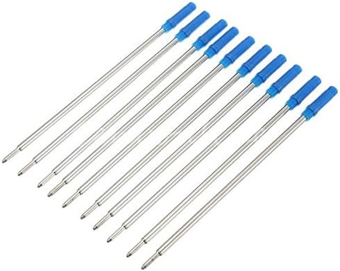 10 x Blue Ink Pen Refills Compatible With Cross 8513 Ballpoint Pens