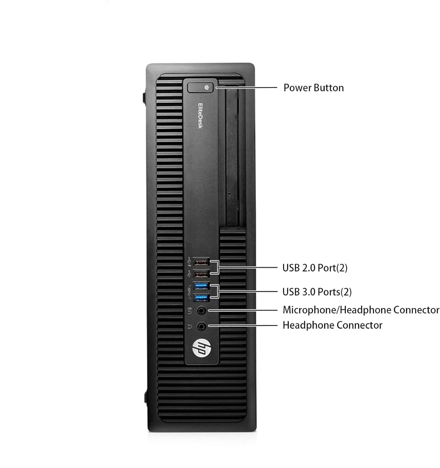 Amazon.com: HP Elitedesk 800 G2 SFF PC Desktop, Intel i5-6500, 8GB