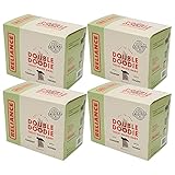 Reliance Products Double Doodie Disposable Plastic 2L Capacity Portable Camping Toilet Waste Bags for Outdoor Camping and Tailgating, Black (24 Bags)