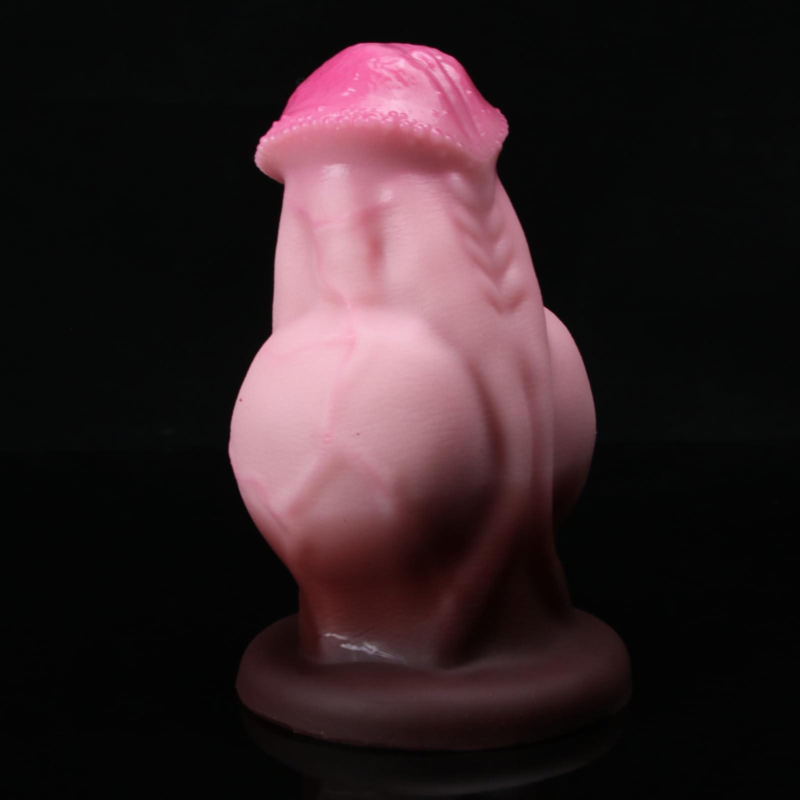 Consolador gigante cola de silicona, consolador anal grande erótico, consolador monstruo juguetes anales para parejas mujeres y hombres, estimulación prostática masturbador (M)