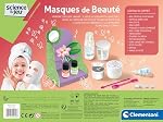 Clementoni - Masques de Beauté - Laboratoire de Cosmétiques - Expériences Scientifiques Amusantes - Pour les Enfants - Jeu de Science - À partir de 8 Ans - Français - 524396