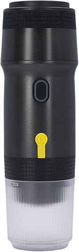 Miniatura 4 de Cafetera portátil, cafetera portátil, calentamiento rápido, fácil de 20 bares, cargador de coche, máquina eléctrica, cápsula automática para acampar