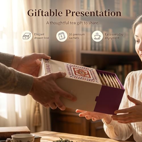 Original Liubao Dark Tea Gift Set, 16 Wrapped Tea Bags — view 6