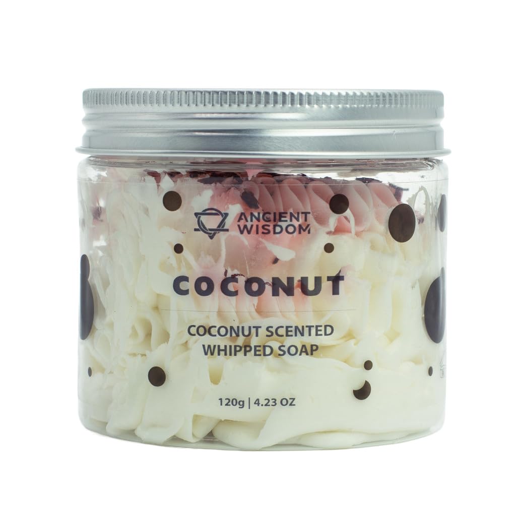 AW Scented Whipped Cream Soap Luxurious Body Wash 120g (Coconut)