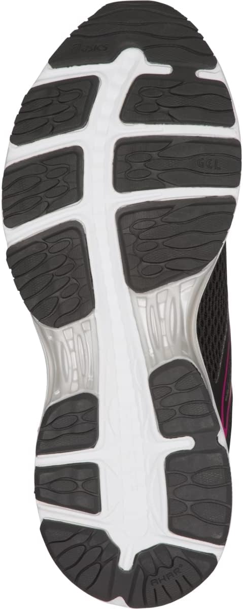 ASICS Mens Gel-Cumulus 19 Athletic Shoe 6 Black/Silver/Ink Peacoat