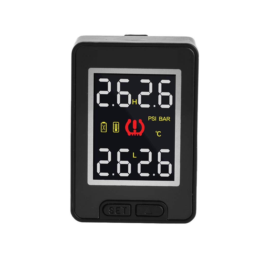 Qiilu Sensor Presion Interno Bgoodvision Sensore Pressione Pneumatici Sensore Pressione Pneumatici Sensore Pressione Pneumatici di Monitoraggio della Pressione dei Pneumatici per Auto