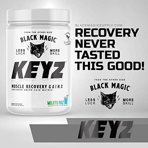 Miniatura 5 de Black Magic Supply  KEYZ  Recuperación muscular  Resistencia mejorada  Potenciador de energía  Fórmula de aminoácidos de cadena ramificada