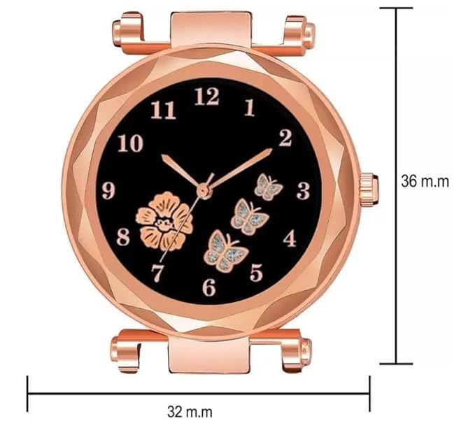 Image of Women Analog Watch Combo Set of 2 | Quartz Stylish Wrist Watches for Girls & Women | Elegant Multicolor Fashion Watches for Daily Wear, Party & Gift for Women