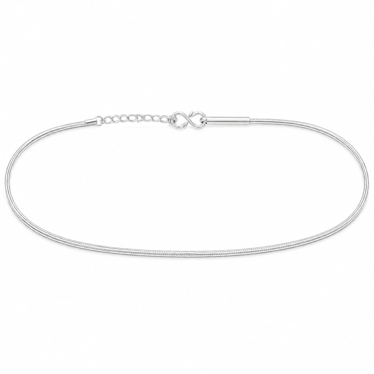 Sterling Pure 925 Silver Adjustable Waist Chain for Men & Women | Unisex Hip Chain | Gift for Women & Girls | Adjustable Hook Design | Daily Wear, Traditional & Fashion(Silver, 26-28)-image-36