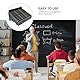 Operitacx Holz 30 Gitter Handyhalter für Klassenzimmer, Handys Aufbewahrungsbox, Desktop Handyhalter Organizer, Multifunktionale Aufbewahrungsbox für Büro Schule Schwarz