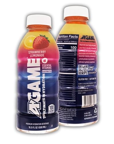 A-Game The Ultimate In Hydration A-Game Sports Drink, Strawberry Lemonade thumb #1