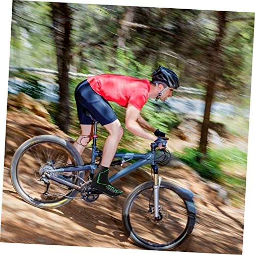 Funda para zapatos de ciclismo de invierno, impermeable y térmica, con tiras reflectantes, unisex miniatura 2