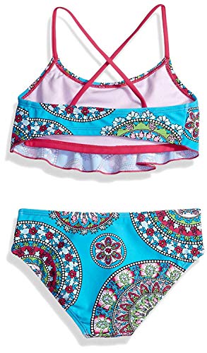 Image of Kanu Surf Girls Cindy Flounce Bikini Beach Sport 2 Piece Swimsuit