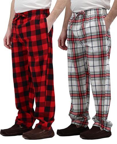 Image of Andrew Scott Men's Flannel Drawstring Pajama Pants