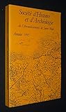  Société d\'histoire et d\'archéologie de l\'Arrondissement de Saint-Malo : Annales 19