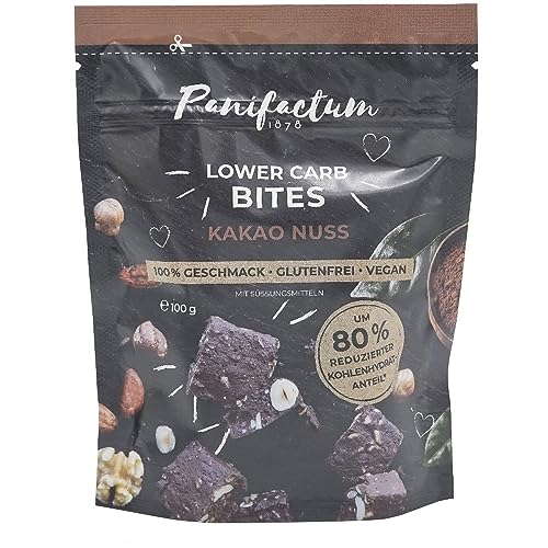 Panifactum Lower Carb Bites, Kakao Nuss, 100g (2) Panifactum Lower Carb Bites, Kakao Nuss, 100g (2)