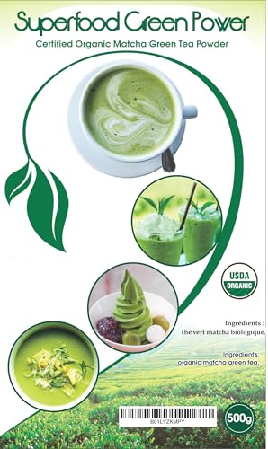 Té matcha verde en polvo 500 g miniatura 4