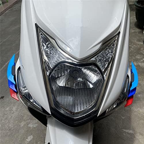 Winglets Aerodinamici Per Moto Universali - 1 Paio Alette Decorative In ABS, Per Moto, Scooter, ATV (Rosso) - Foto 7