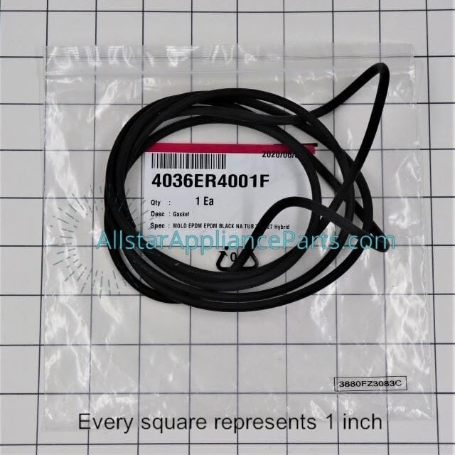 Allstar Appliance Parts 4036ER4001F Washing Machine Outer Tub Gasket