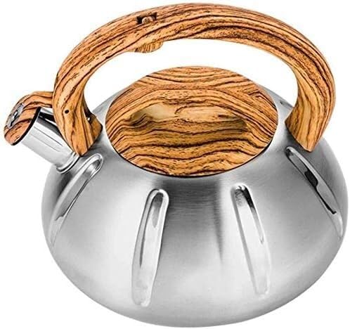 Czajnik indukcyjny ze stali nierdzewnej 3L, elektryczny, gazowy, z gwizdkiem, czajnik do herbaty, kuchenka gazowa, płyta indukcyjna, uniwersalna. (Size : 2.5l)