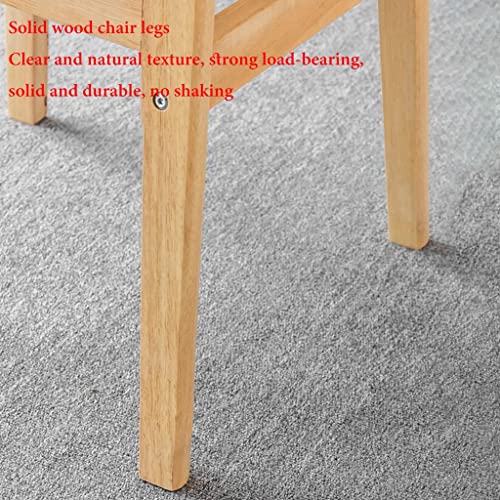 Chaise d'appoint à dossier moderne en bois et cuir blanc de salon - 6
