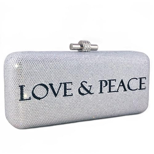 Image of Boutique De FGG Retro Mini Crystal Clutch Purses for Women Luxury,Novelty Rhinestone Evening Bag,Formal Party Clutch Handbag