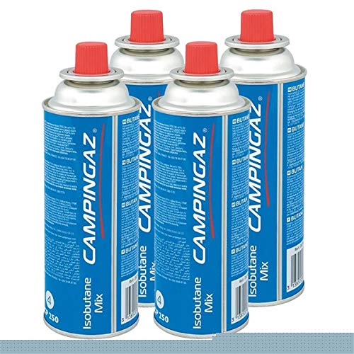 Campingaz Ventil-Gaskartusche CP 250-450ml Isobutane Mix (4er Pack)