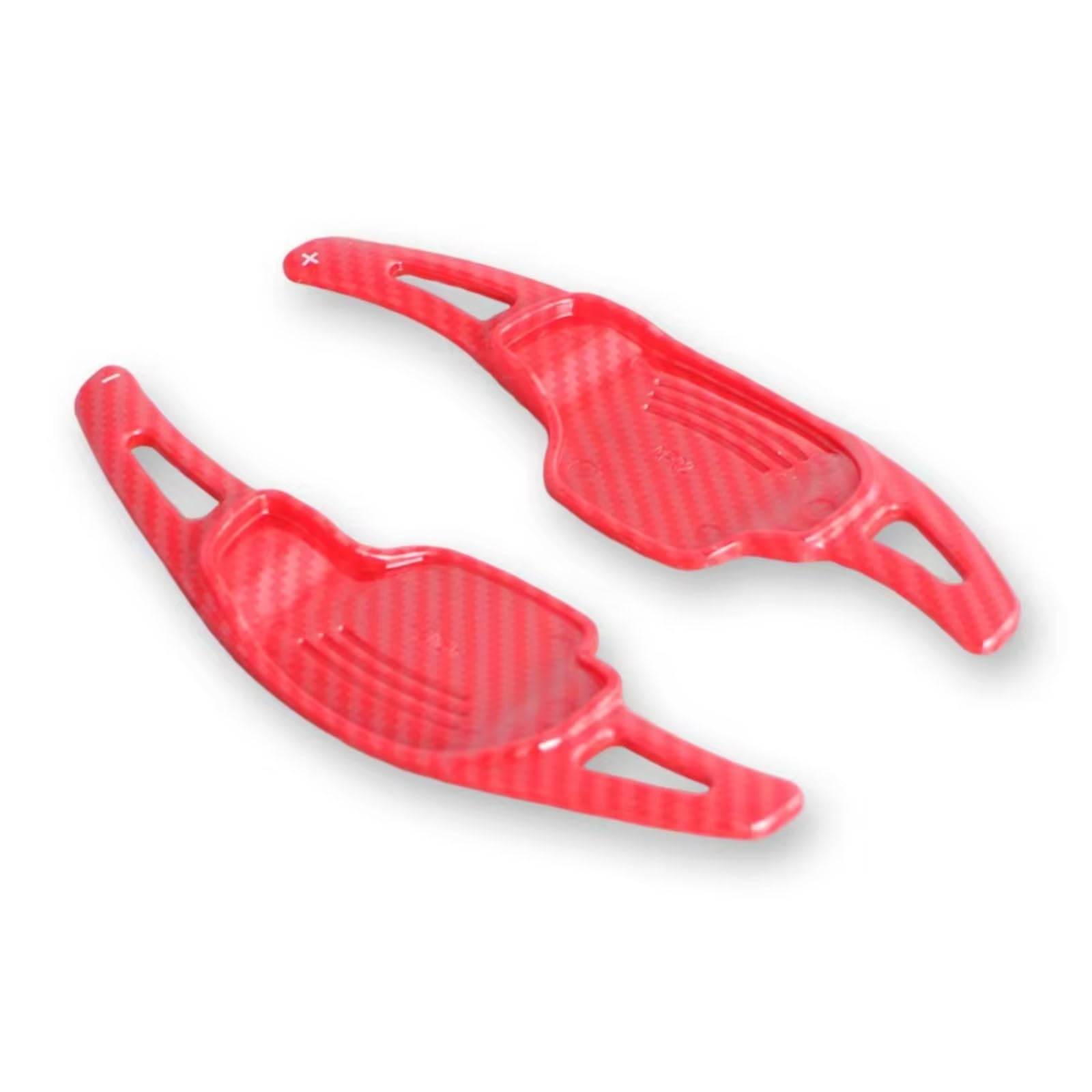 ZTGUIOQ Paddle Shifter Extensions Compatible with Buick for Regal for Lacrosse for Verano 2016 2017 2018 2019 Steering Wheel Shift Paddles Paddle Shifters(Carbon Red)