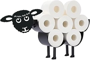 Sheep Toilet Paper Roll Holder Stand Wall Mounted