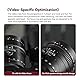 TTARTISAN 50mm F1.4 Vollformat Tilt Objektiv, Manueller Fokus Großer Blende Kompatibel mit Sony E Mount Vollbildkameras Alpha a7 a7II a7III a7R a7RII a7RIII a7RIV a7S a7SII a9 a7C