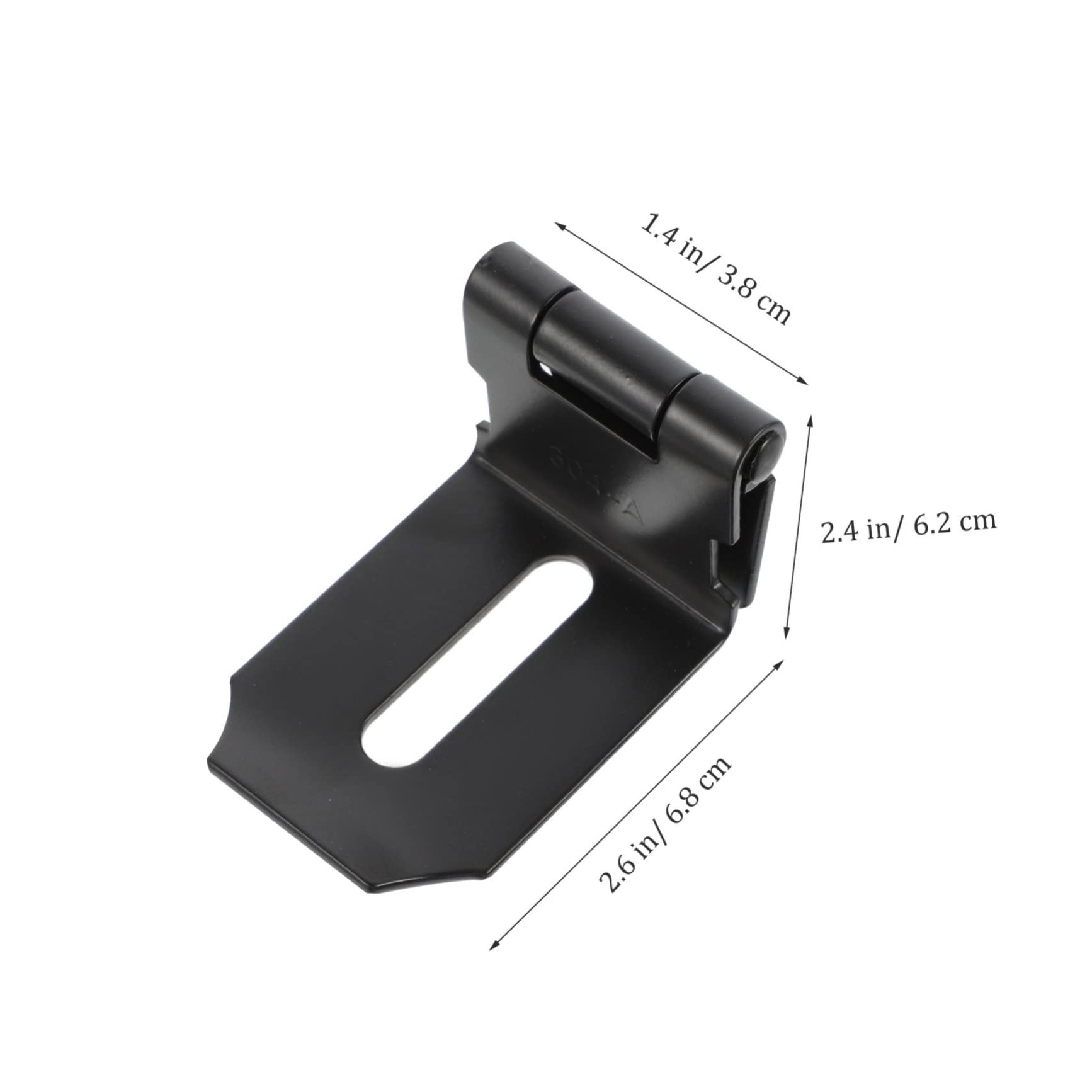 Housoutil 2pcs Heavy Duty Door Chain Lock Latch 90 Degree Barn Door Lock Cabinet Latches