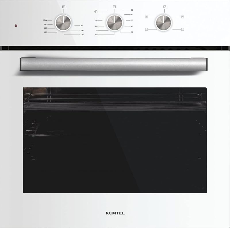 Kumtel B66 - SF2 (MT) Turbo Fanlı Ankastre Fırın, Beyaz