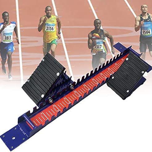 Blocs de départ pour athlétisme tout en alliage d'aluminium durable bsme