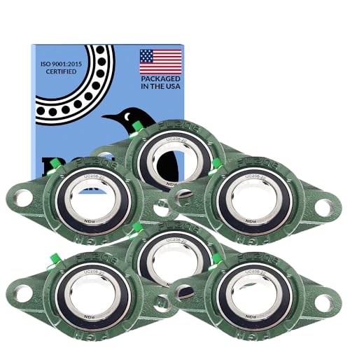 Image of PGN UCFL206-20 (6 Pack) 2-Bolt Flange Bearing 1-1 /4 inch Bore