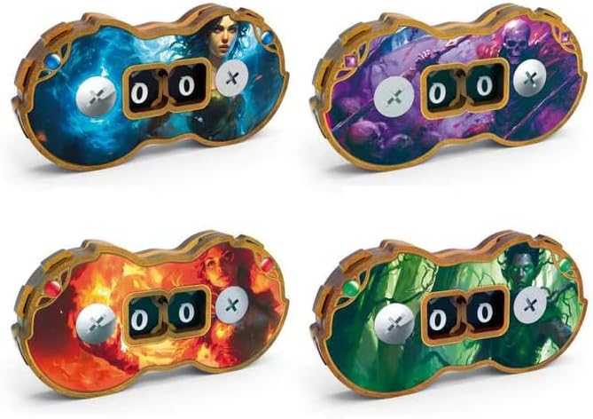 Green Stuff World Life Counters for Popular Tabletop Games (Blue)