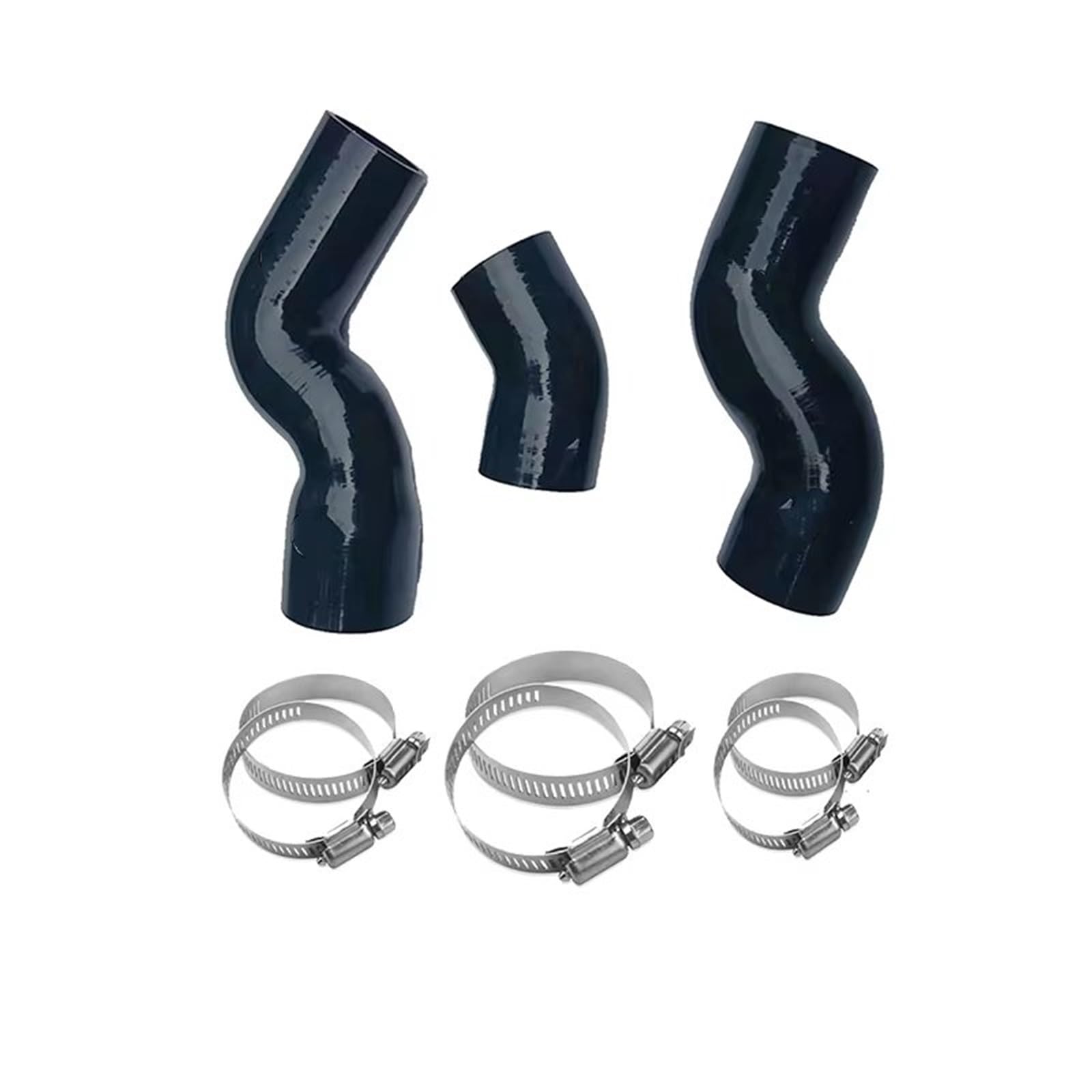Tuyau refroidissement moteur Compatible Avec Land Pour Rover Pour Discovery 2 TD5 1999 2000 2001 2002 2003 2004 Tuyau De Radiateur En Silicone Pour Turbocompresseur Lot De 3
