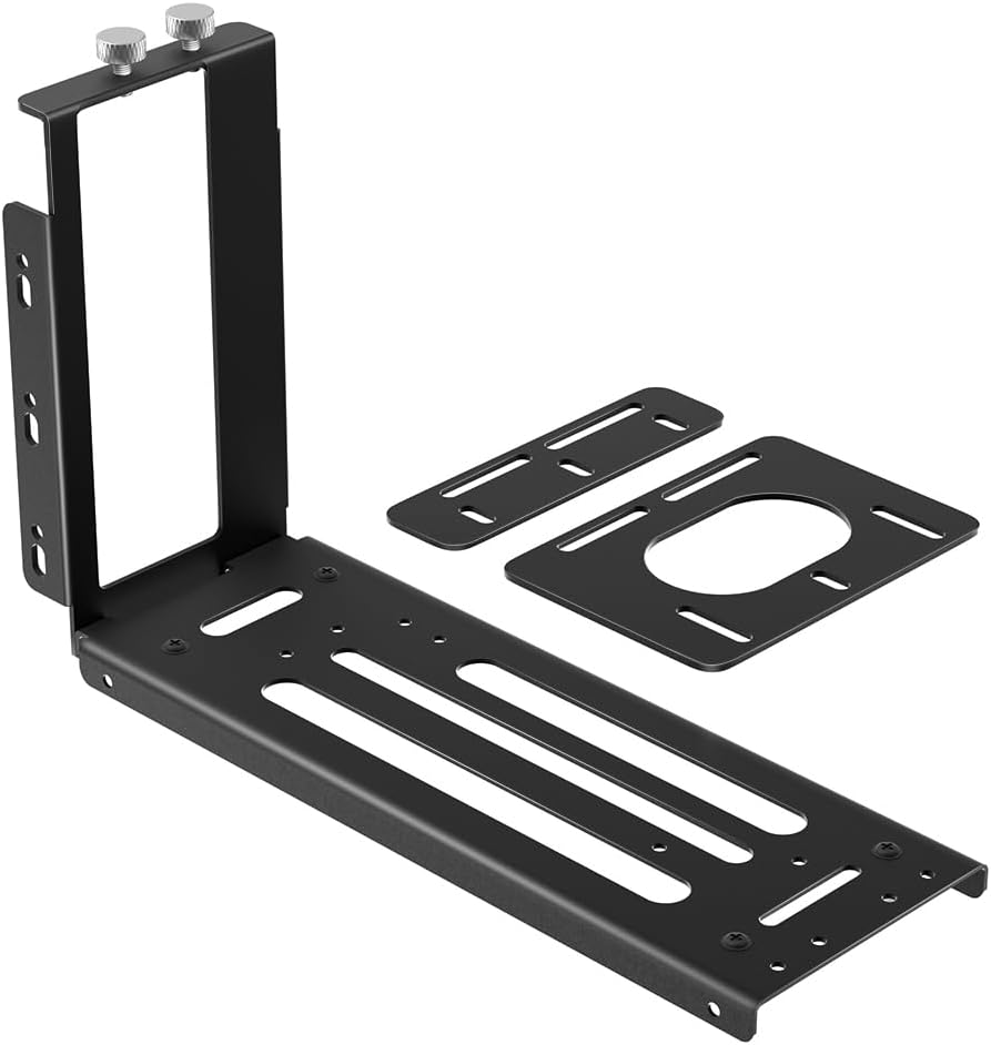 Sintech Vertical GPU Mount Bracket, 2 Slots PCIe 5.0/4.0 Riser Cable Graphics Card Mounting Kit for PC Cases, Compatible with MATX, ATX,EATX Case