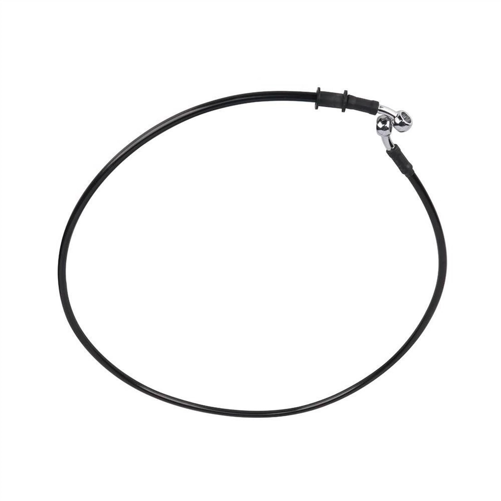Ksxzw Black- Silver Motorbike Part Universal Motorcycle Hydraulic Brake Oil Hose 28° 1300 Mm Accessories