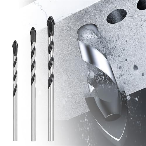 Broca diamantada triangular de 3 mm para vidrio y cerámica miniatura 5