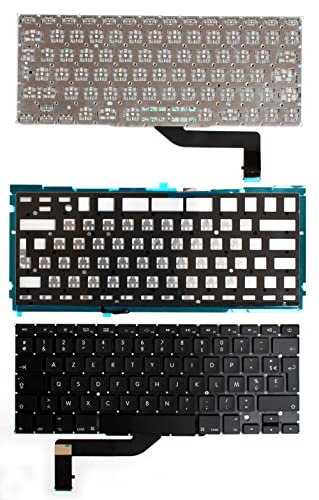 Clavier de remplacement MacBook Pro A1398 noir pour réparer les touches usées