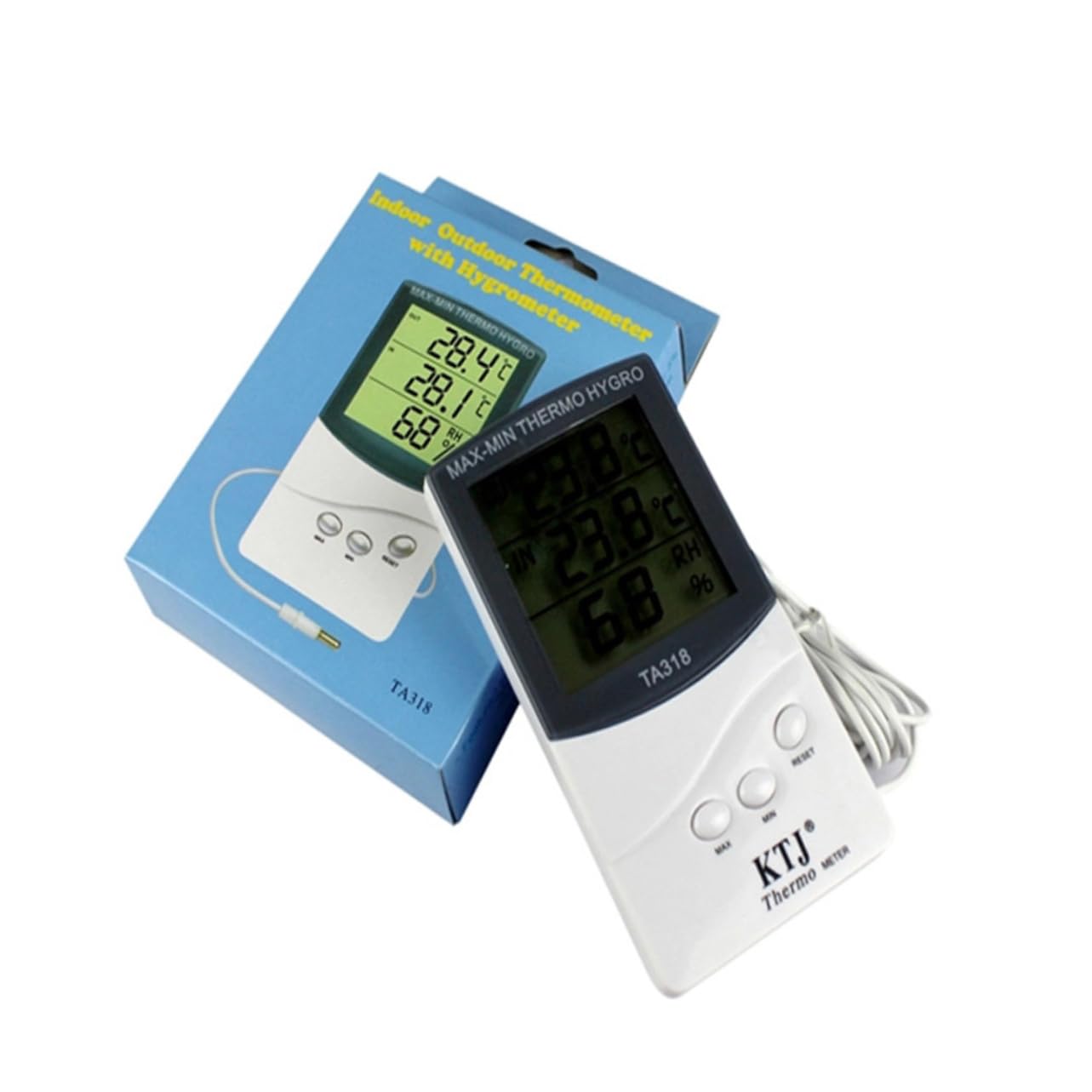 SUPVOX 3 Uds Termómetros Medidor De Humedad Termómetro Digital Higrómetro Electrónico Termómetro Digital Lcd Medidor De Temperatura Y Humedad