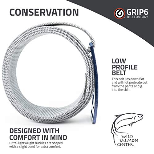 GRIP6 Honeycomb Web Belts for Men & Women- Nylon Belt, Golf Belt- Made In USA2