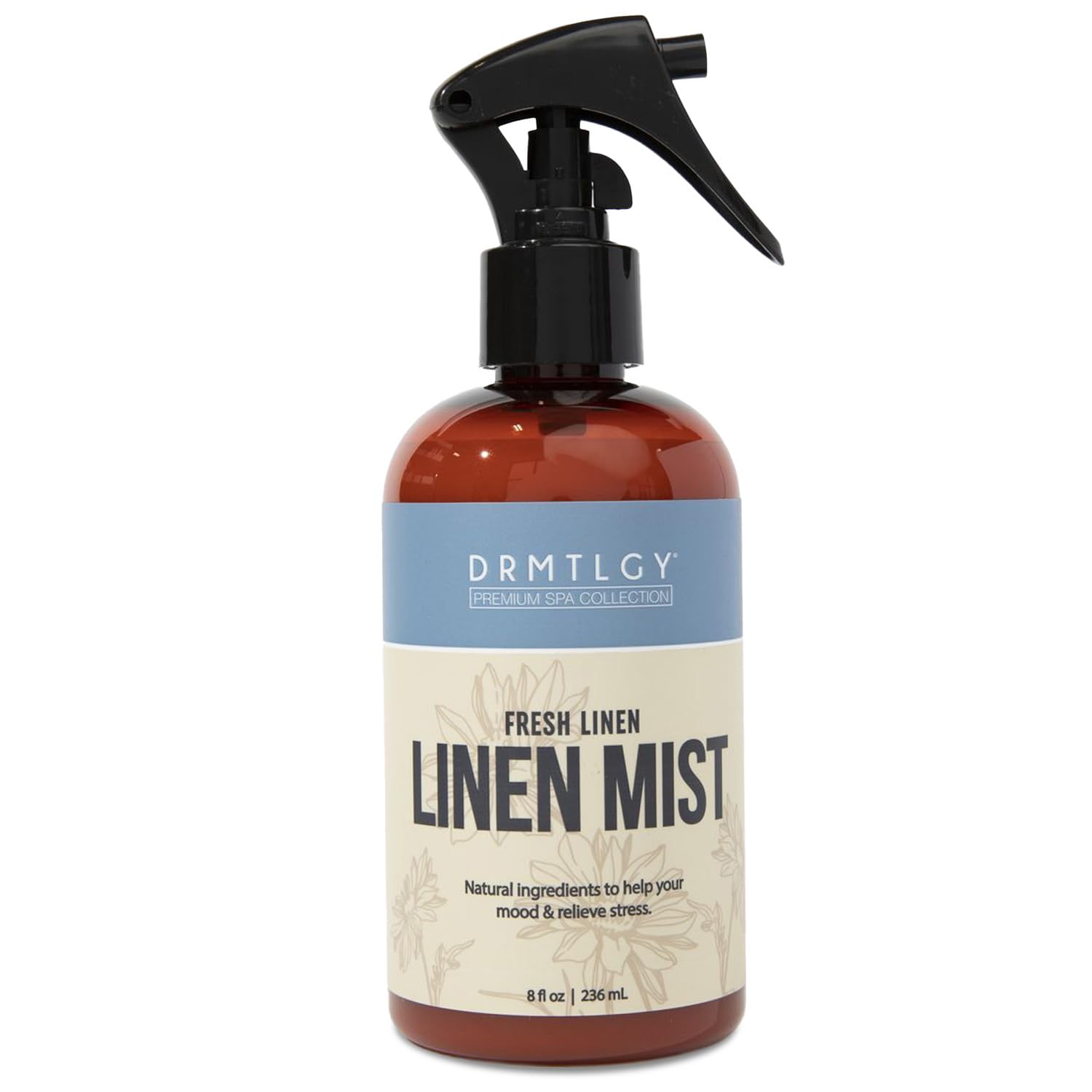 DRMTLGYNatural Fresh Linen Mist and Room Spray - Pure Essential Oils for a Pillow Spray, Linen Mist, and Fabric Spray - Aromatherapy Spray for Relaxation and Sleep