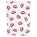 Inspired Mailers - Poly Mailers 6x9-100 Pack - Lipstick Kisses - Shipping Bags 6x9 - Lip Gloss Packaging Bags For Shipping - Small Poly Mailers